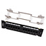 TRENDnet TC-P12C6V Patchpaneel, 12-poorts wandmontage Cat.6 niet afgeschermd