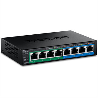 Trendnet TRENDnet TPE-TG44g 8-poorts PoE-switch GREENnet Gigabit, 4 PoE, 4 Non-PoE