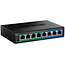TRENDnet TPE-TG44g 8-poorts PoE-switch GREENnet Gigabit, 4 PoE, 4 Non-PoE