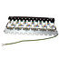TRENDnet TC-P12C6AS Patchpaneel, 12-poorts Cat.6a afgeschermd voor wandmontage