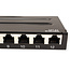 TRENDnet TC-P12C6AS Patchpaneel, 12-poorts Cat.6a afgeschermd voor wandmontage