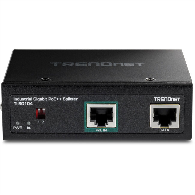 TRENDnet TI-SG104 industriële Gigabit UPoE splitter