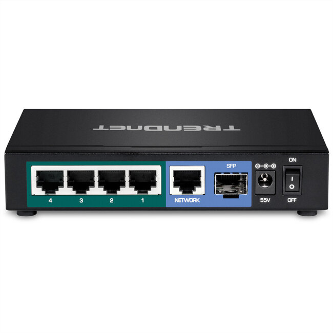 TRENDnet TPE-TG611 6-Poorts Switch PoE+ Gigabit