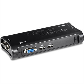Trendnet TRENDnet TK-407K KVM-switch 4-poorts USB-kit