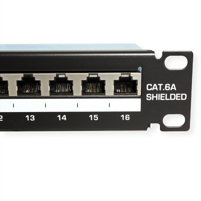 TRENDnet TC-P16C6AS Patchpaneel, 16-poorts Cat.6a afgeschermd