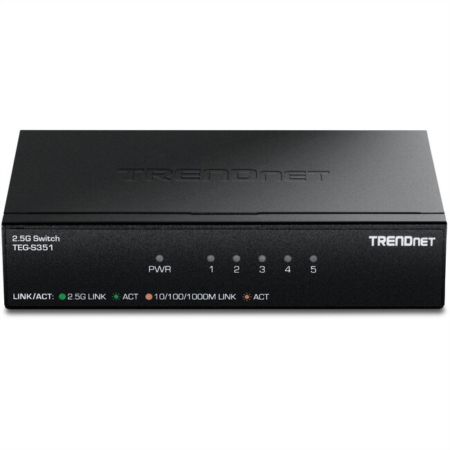 TRENDnet TEG-S351 5-Port 2.5G Switch