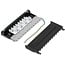 TRENDnet TC-P08C6AS Patchpaneel , 8-poorts Cat.6A afgeschermd voor wandmontage
