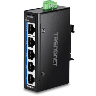 Trendnet TRENDnet TI-GLC50 5-poorts Gigabit industriële DIN-rail Mini