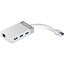 TRENDnet TU3-ETGH3 USB 3.0 naar Gigabit-adapter + USB-hub