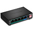 TRENDnet TPE-TG51G 5-Poorts PoE+ Switch Gigabit 60W
