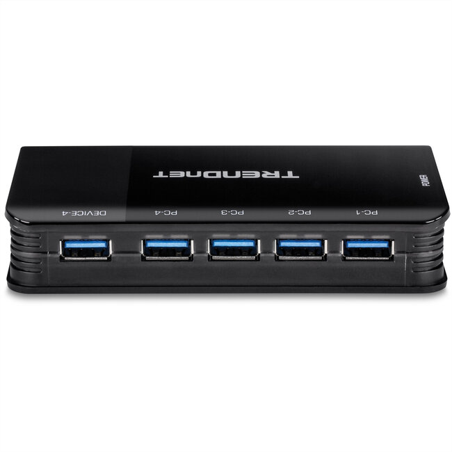 TRENDnet TK-U404 4-Port Sharing Switch 4 PC/1 Gebruiker USB 3.1