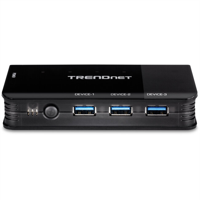 TRENDnet TK-U404 4-Port Sharing Switch 4 PC/1 Gebruiker USB 3.1