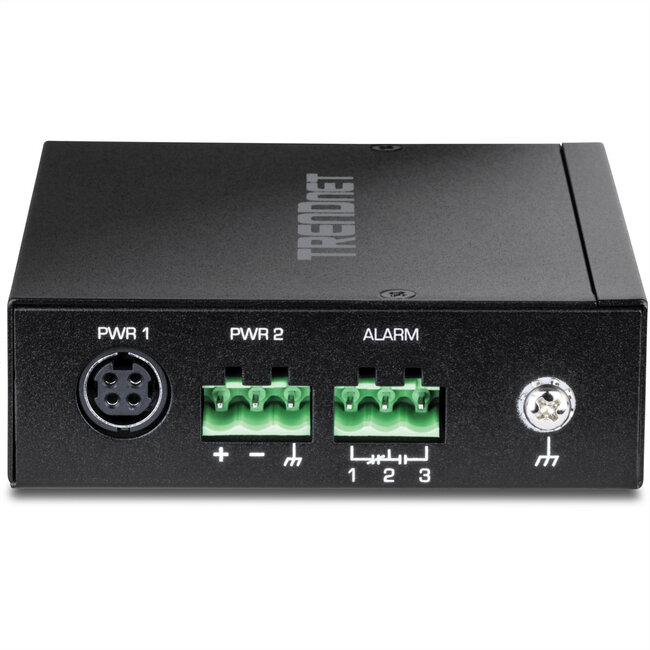 TRENDnet TI-G51SC 5-poorts Gigabit Switch Industriële DIN-rail met MM SC-poort