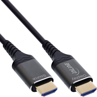 InLine InLine HDMI active optical cable (AOC) | HDMI2.1 (8K 60Hz + HDR) | aluminium | 10 meter