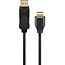 DisplayPort - HDMI kabel | 8K 60Hz | CCA | 1 meter