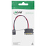 InLine® SATA-voedingsadapterkabel, SATA-bus naar SlimSATA-stekker, 0,15 m