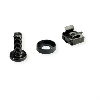 Roline ROLINE Montagemateriaal voor 19 "componenten, M6, 50x, zwart