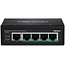 TRENDnet TI-PE50 DIN-rail switch 5-poorts industrieel Fast Ethernet PoE+