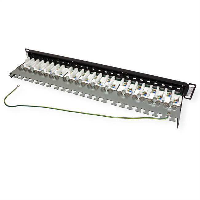 TRENDnet TC-P24C6AS Patchpaneel, 24-poorts Cat6A afgeschermd