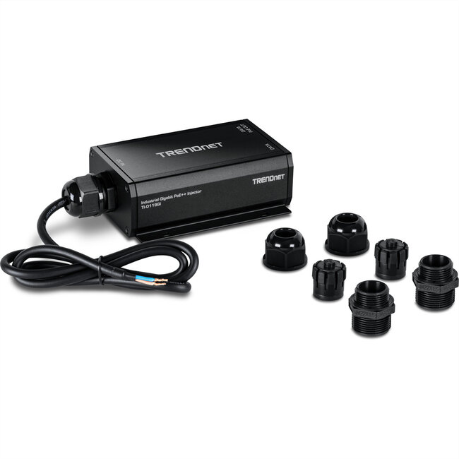 TRENDnet TI-O119GI PoE++-injector IP67 voor buitengebruik, Gigabit