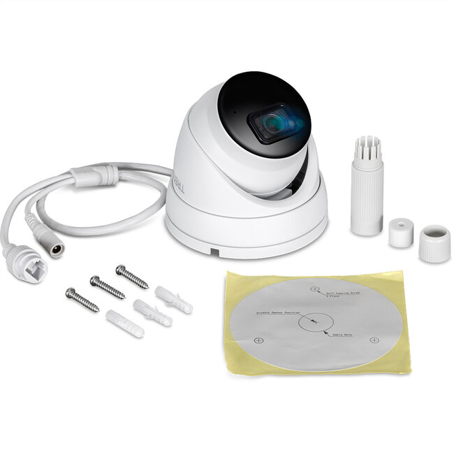 TRENDnet TV-IP1515PI 5MP Dome Binnen / Buiten PoE Dag/Nacht