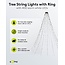 Goobay 400 LED Tree String Lights with Ring, 16x 1.5 m
