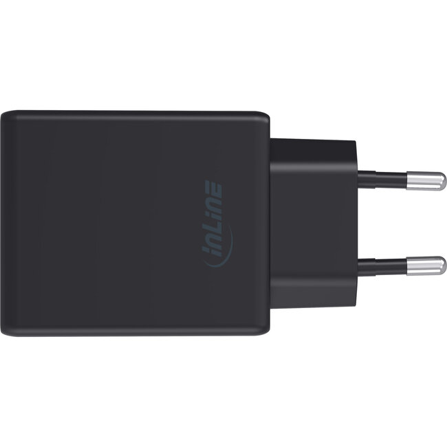 InLine® USB-voeding, oplader, enkele USB-C, PD, AVS, 65W, zwart