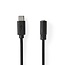 USB-C naar 3,5mm Jack adapter kabel | zwart | 1 meter