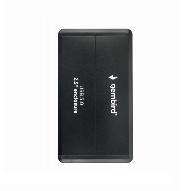 Gembird 2,5'' SATA HDD/SSD behuizing | USB-A | USB3.0 5 Gbps | zwart