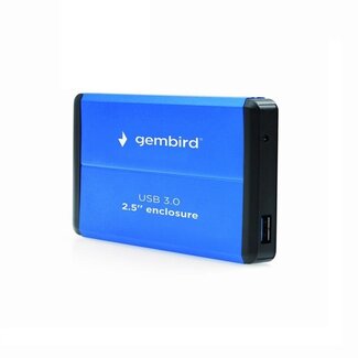 Gembird Gembird 2,5'' SATA HDD/SSD behuizing | USB-A | USB3.0 5 Gbps | blauw