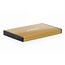 Gembird 2,5'' SATA HDD/SSD behuizing | USB-A | USB3.0 5 Gbps | goud
