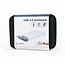Gembird 2,5'' SATA HDD/SSD behuizing | USB-A | USB3.0 5 Gbps | transparant