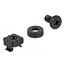 M6 schroevenset voor 10 inch / 19 inch componenten | zwart | 50 stuks