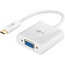 Goobay USB-C to VGA Adapter, 0.2 m, white