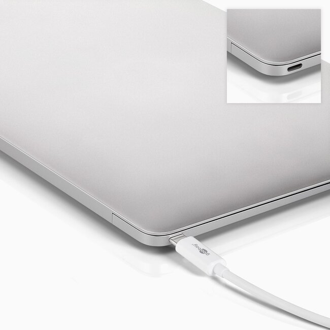 Goobay USB-C to VGA Adapter, 0.2 m, white