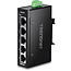 TRENDnet TI-ELC50 5-poorts Ethernet Mini Switch Industrieel DIN-Rail