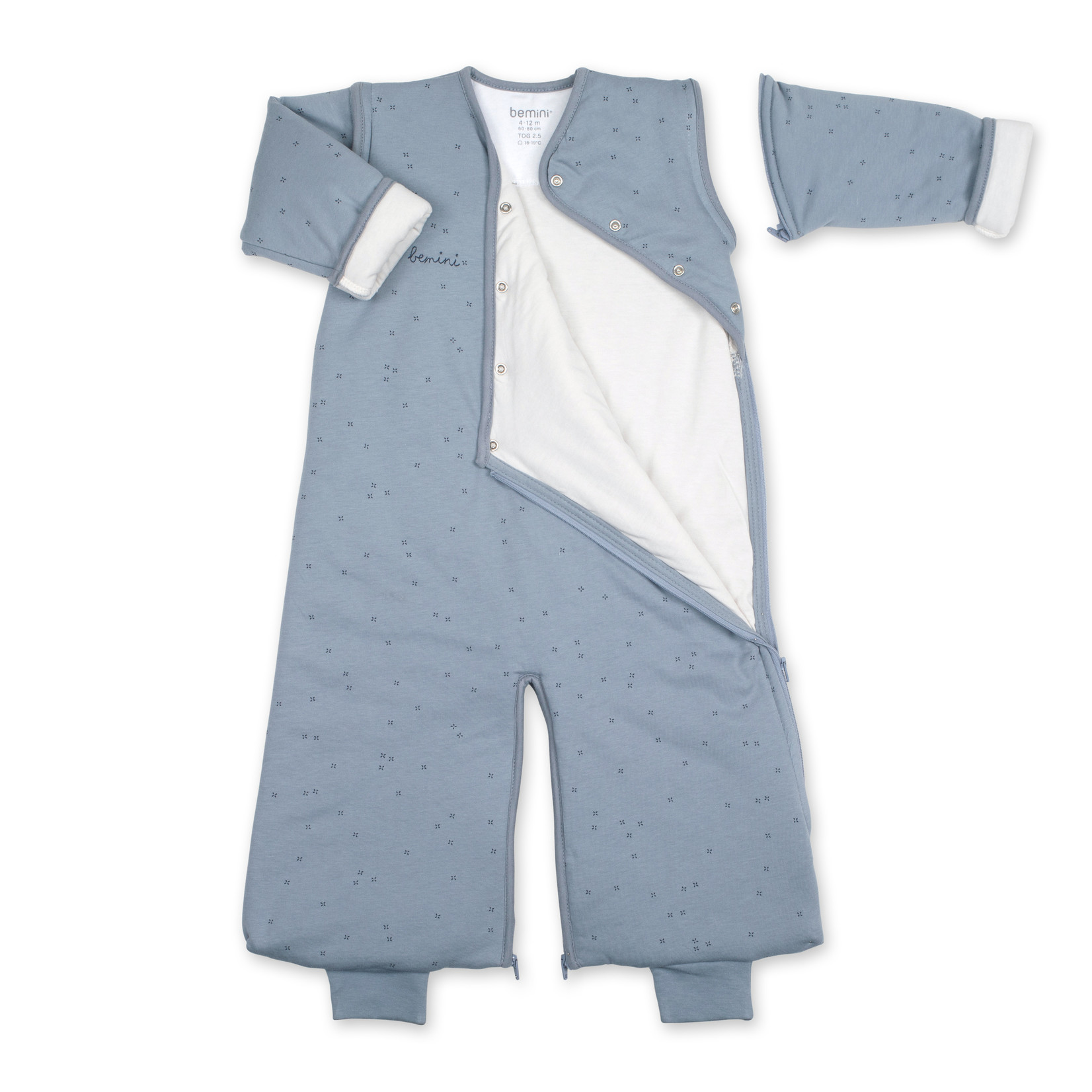 Bemini Gigoteuse 4-12m pady jersey Oupss jambes séparables tog 3