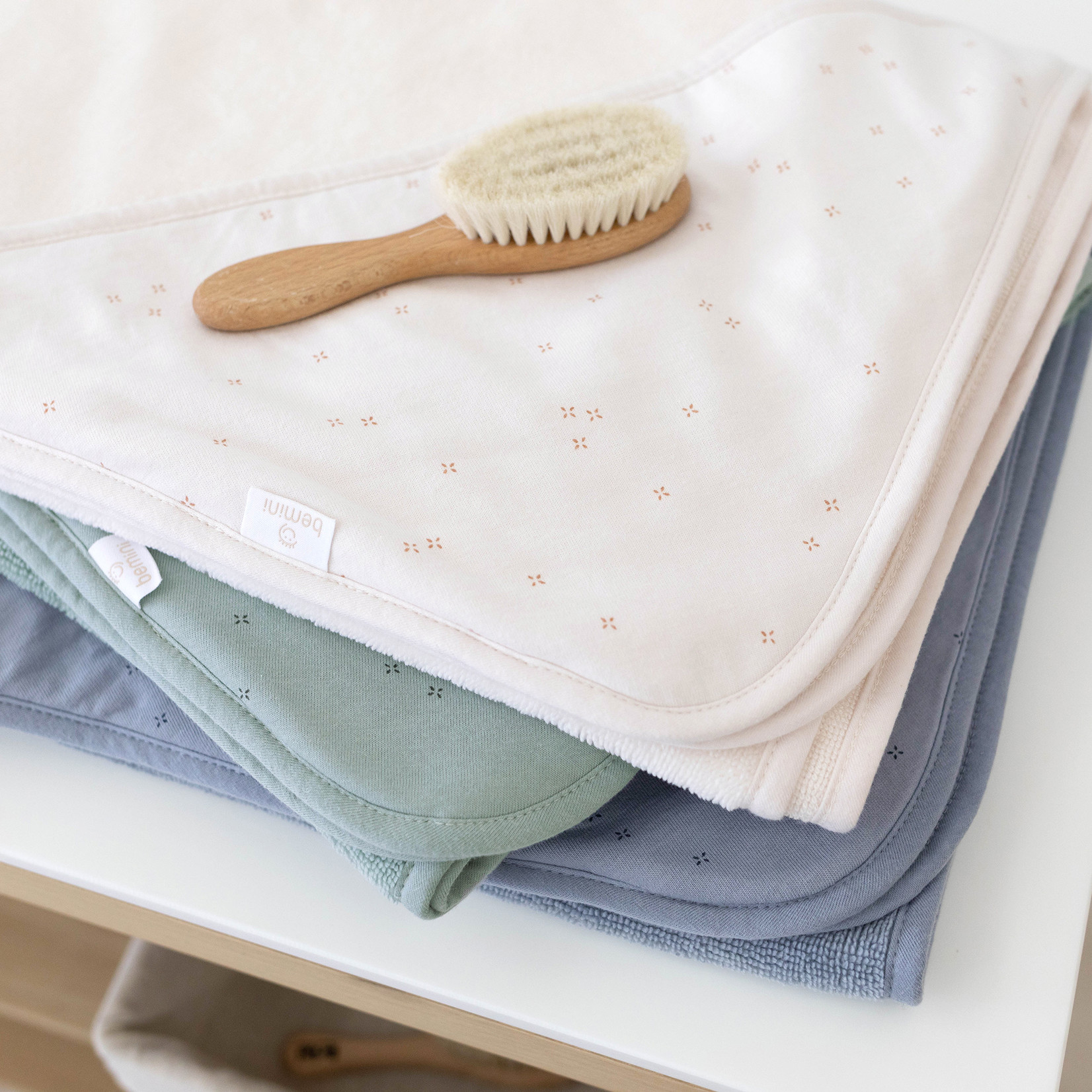 Bemini Cape de Bain Bambou Oupss Vert Lunar 90x90