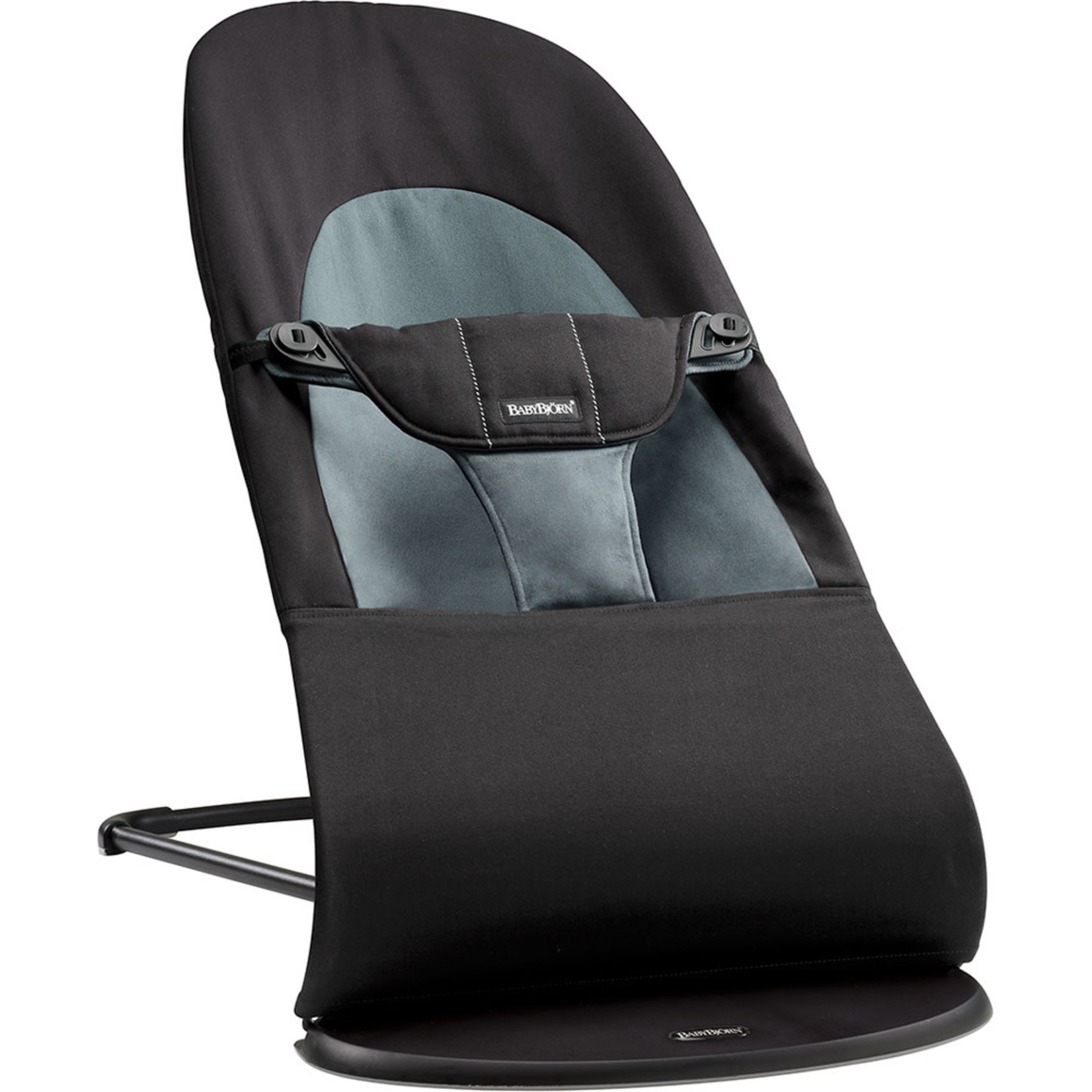 Babybjorn Transat balance soft cadre noir coton