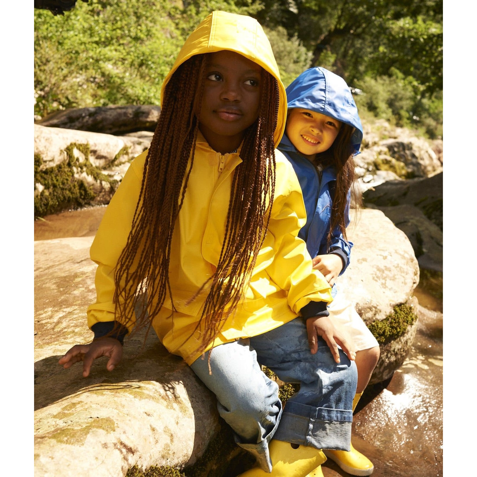 Petit Bateau Cire enfant recycle et bio mixte jaune