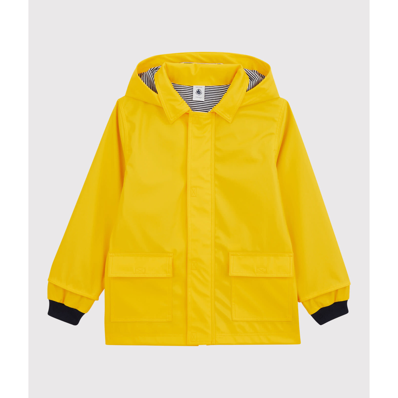 Petit Bateau Manteau Cire iconique recycle bebe jaune