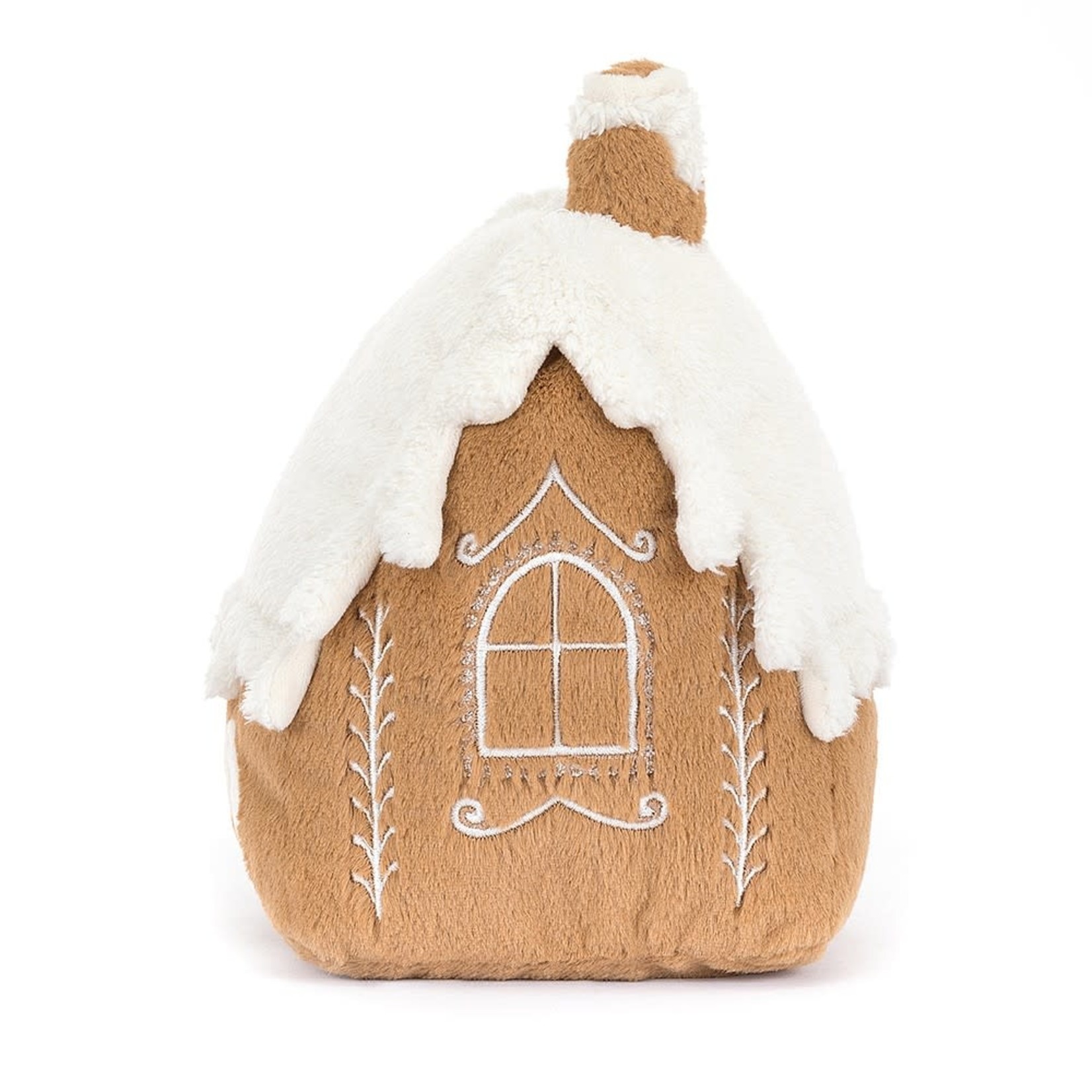 JellyCat Peluche Maison Pain d' Epice Amuseable Gingerbread House Noël