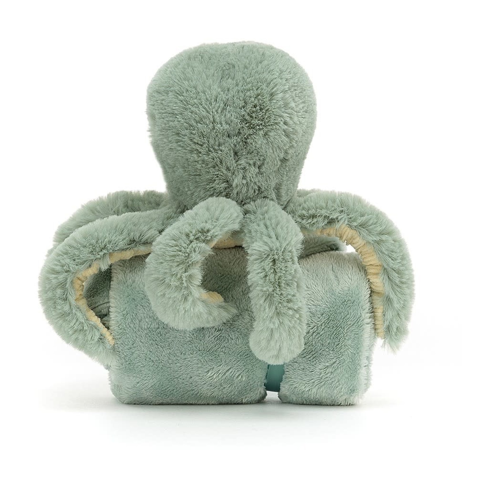 JellyCat Doudou Odyssey octopus soother vert