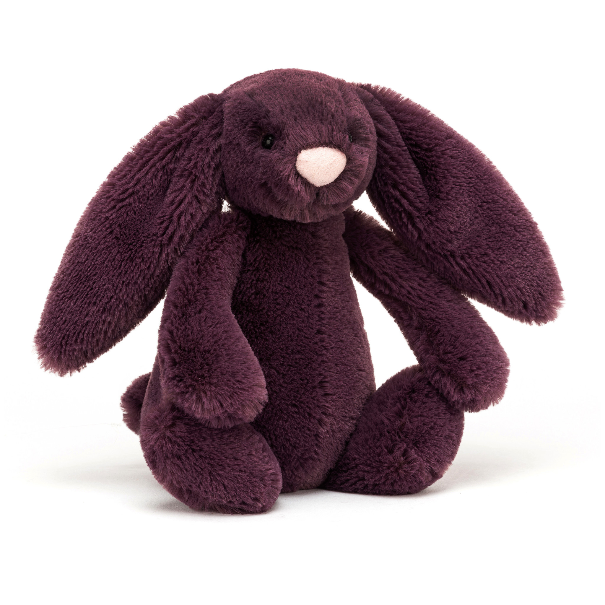 Peluche Lapin Prune Bashful Jellycat - Câlin Doux pour Bébé - Petit Pois