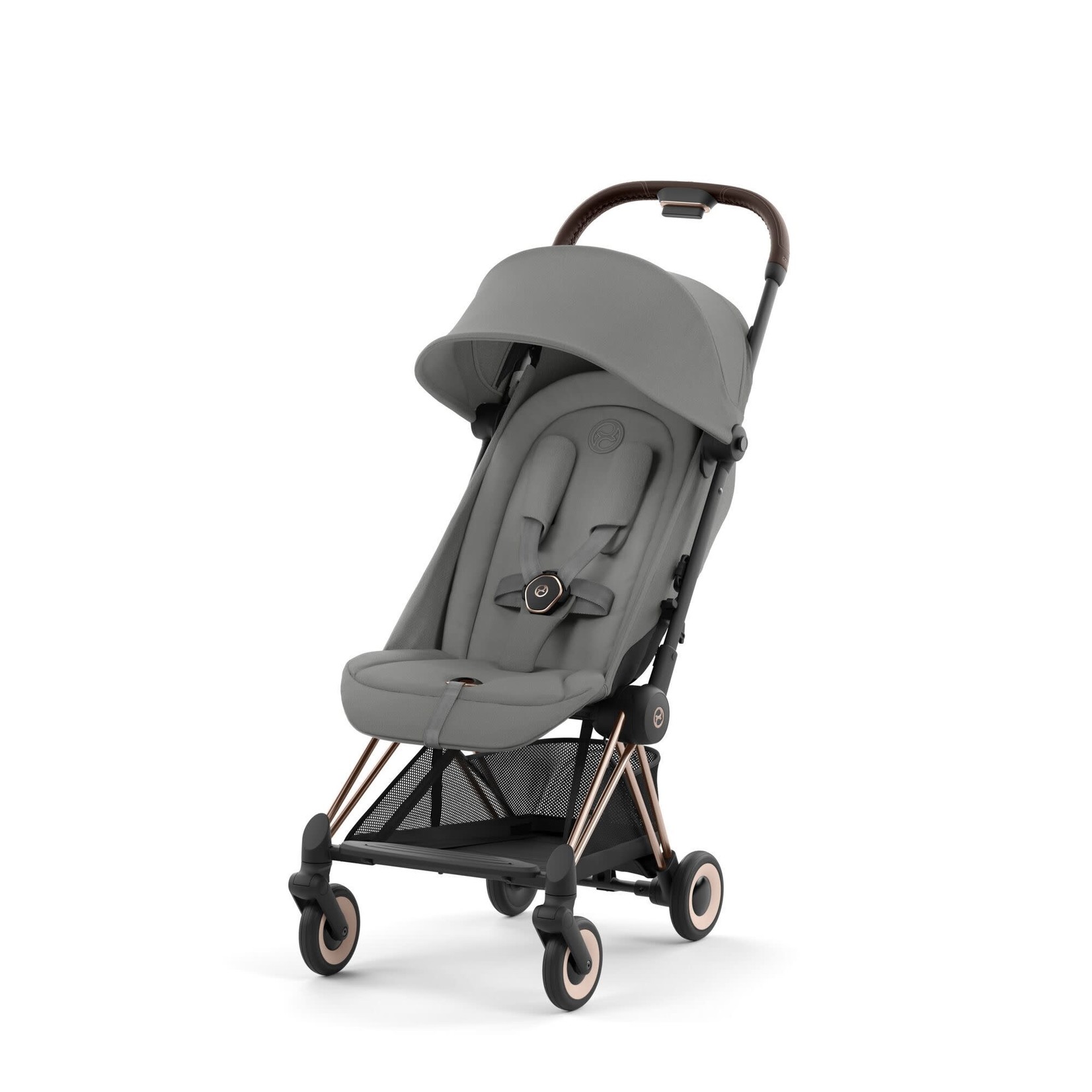 Cybex Platinum Poussette Coya Châssis Rosegold - Homologuée Avion