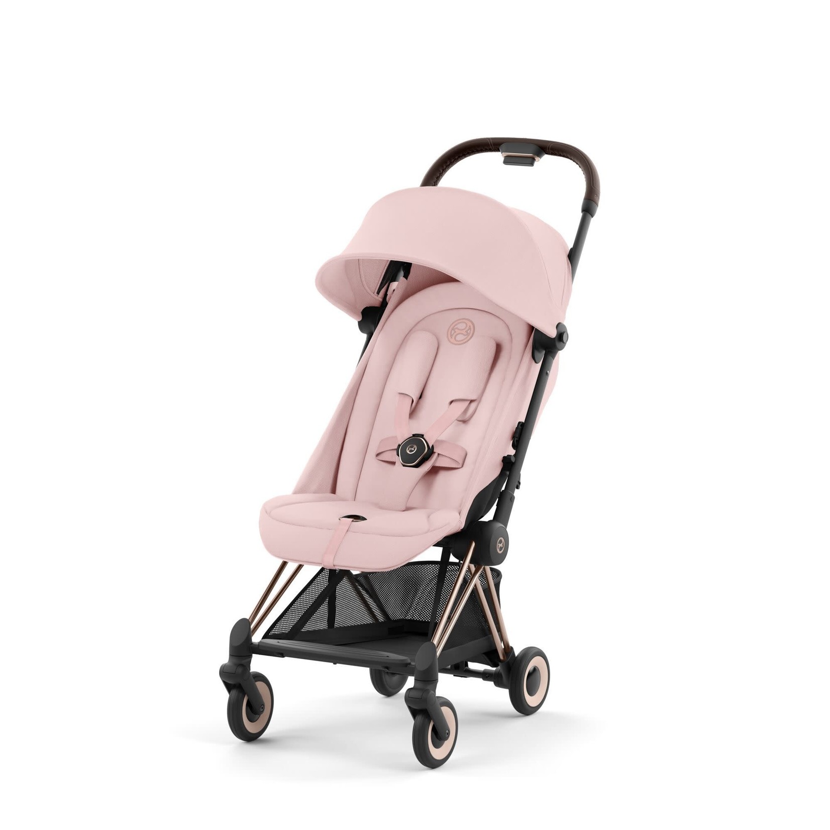 Cybex Platinum Poussette Coya Châssis Rosegold - Homologuée Avion