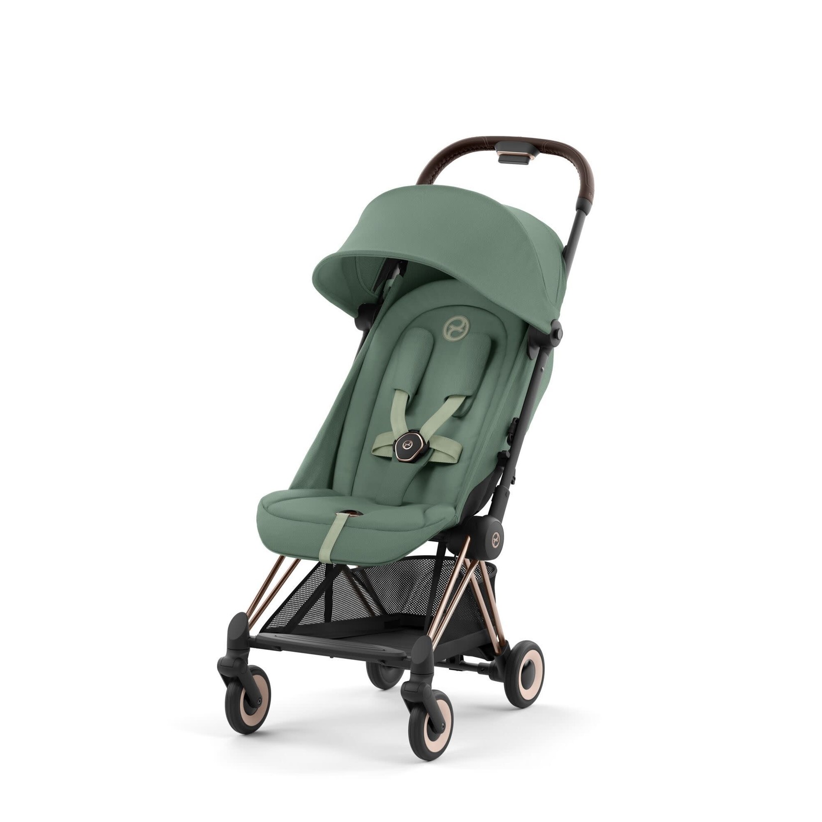 Cybex Platinum Poussette Coya Châssis Rosegold - Homologuée Avion