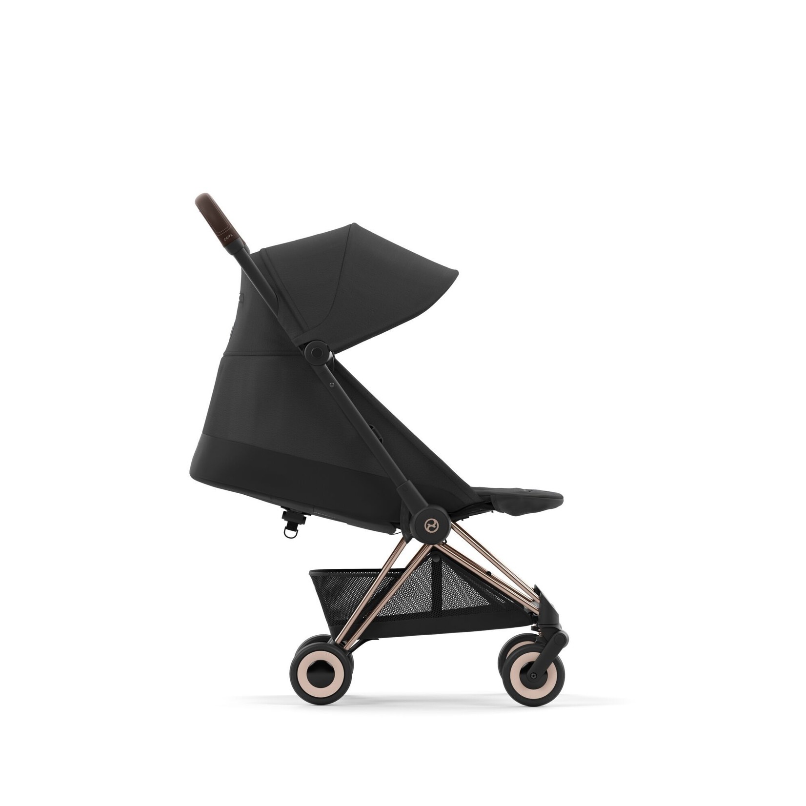Cybex Platinum Poussette Coya Châssis Rosegold - Homologuée Avion