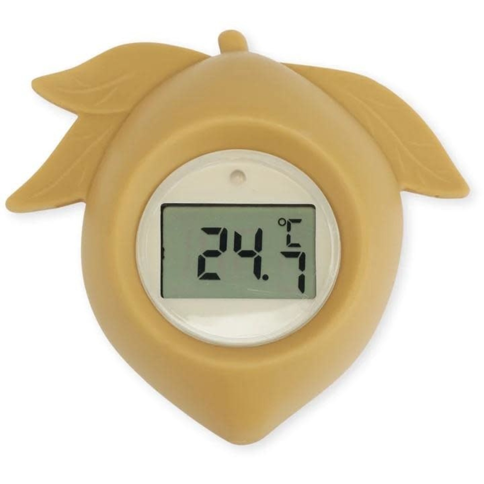 Kongessloejd Thermomètre de bain silicone lemon honey mustard