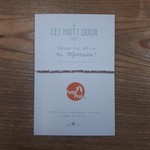 Les mots doux Bracelet morse "Veux-tu être ma marraine ?"